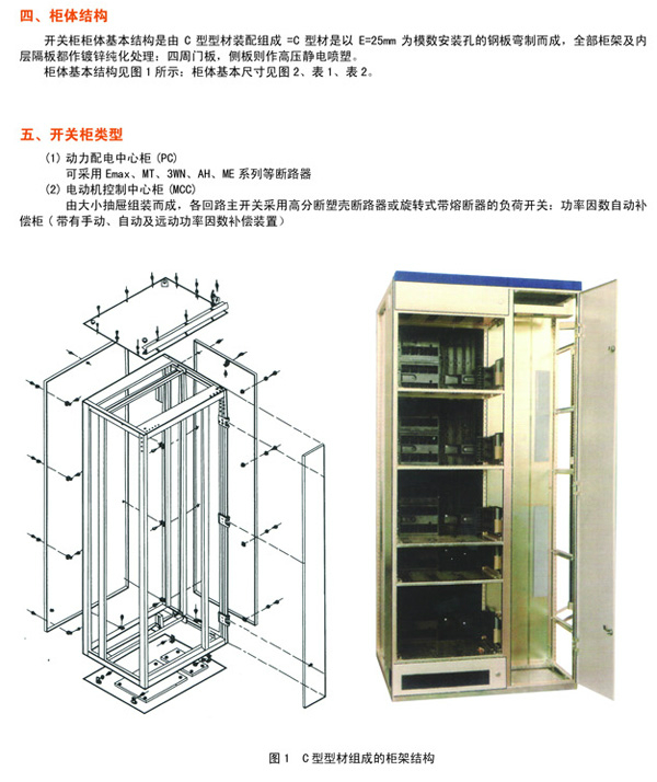 MNS低壓輸出式開關柜ss